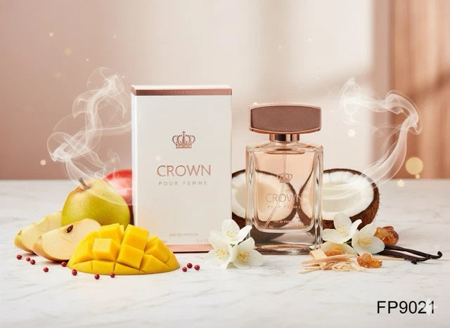 SET CROWN  PARFUM 100ML + CREMA CORPO+ PARFUM CORPO E PERFUMO PICCOLO