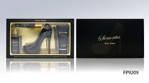 BLACK BALLET SENORITA  EAU DE PARFUM 20 ML BODY MIST 100 ML PERFUMED BODY BALM 100ML